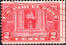 STATI UNITI; UNITED STATES; USA; PACCHI POSTALI, PARCEL POST, 1913, USATI Mi:US PK2a, Scott:US Q2, Yt:US CP2 - Used Stamps