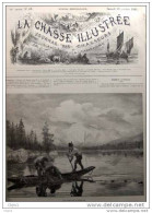 Fischer  Am Königssee - Pêche Sur Le Koenig-See - Alter Stich 1881 - Gravure - Estampes & Gravures