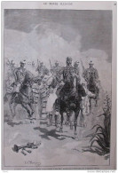 En Algérie - Prisonniers Du Sahara Oranais (plateau De Ben-Atah) - Page Original  1881 - Historical Documents