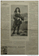 Exposition De La Société Des Amis Des Arts De Lyon - Molière à Lyon - Page Original 1881 - Historical Documents