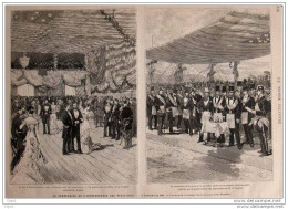 Le Centenaire De L´indépendace Des États-Unis - Independence Day - Yorktown - Page Original 1881 - Documents Historiques