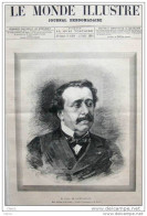 Paul De Saint-Victor - Page Original 1881 - Historical Documents