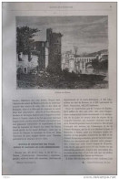 Château De Clisson - Page Original 1881 - Historical Documents