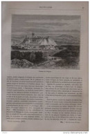 Château De Polignac - Page Original 1881 - Historische Documenten