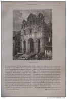 Cathédrale De Puy - Page Original 1881 - Historische Documenten