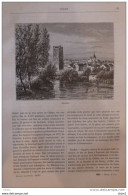 Issoudun - Page Original 1881 - Historical Documents