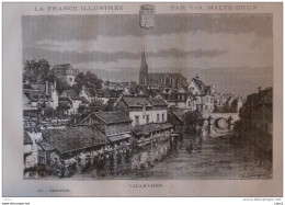 Chartres - Page Original 1881 - Historische Documenten