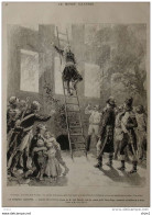 Le Théatre Illustré "Quatre-vingt-treize", Drame De M. Faul Meurice - Page Original 1881 - Historische Documenten