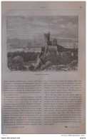 Château De Beaucaire - Page Original 1881 - Historische Dokumente