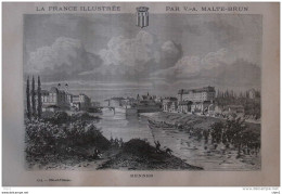 Rennes - Page Original 1881 - Historische Dokumente