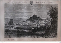 Le Puy - Page Original 1881 - Historische Dokumente