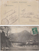 SAVOIE CP 1911 AIGUEBELLE T04 SUR SEMEUSE + BOITE RURALE D = LES MARCHES (TXT SOUVENIRS DE MARCHES ) - 1877-1920: Periodo Semi Moderno