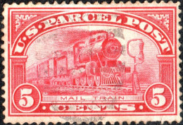 STATI UNITI; UNITED STATES; USA; PACCHI POSTALI, PARCEL POST, 1913, USATI Mi:US PK5, Scott:US Q5, Yt:US CP5 - Used Stamps