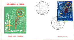 TCHAD FDC 1959 2 ANS U A M P T - Tchad (1960-...)