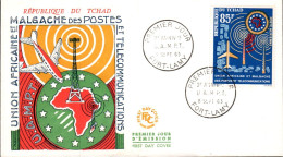 TCHAD FDC 1959 2 ANS U A M P T - Chad (1960-...)