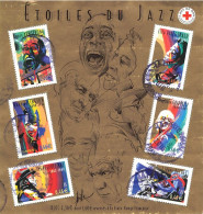 FRANCE 2002 BLOC -  BF 50 - ETOILES DU JAZZ -OBLITERE   (note) - Usati