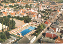 Caudry. Vue Générale Aérienne Et La Piscine - Caudry