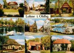 73673835 Lohne Oldenburg Rathaus Marktplatz Freilichtbuehne Waldbad Muententeich - Lohne