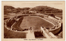 ROMA - FORO MUSSOLINI - LO STADIO - Vedi Retro - Formato Piccolo - Soccer