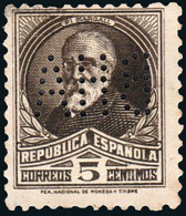 Madrid - Perforado - Edi O 655 - "BHA." (Banco) - Used Stamps
