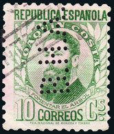 Madrid - Perforado - Edi O 656 - "B.H.A." (Banco) - Used Stamps