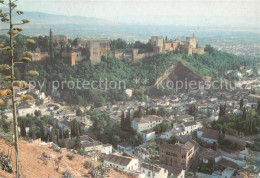 73673700 Granada Andalucia Vista General De La Alhambra Y Ciudad Granada Andaluc - Other & Unclassified