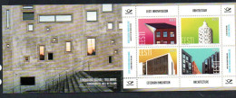 Architecture - ESTONIA- 2018- Republic Innovation / Architecture Booklet Complete  Mint Never Hinged, Sg £13 - Andere & Zonder Classificatie