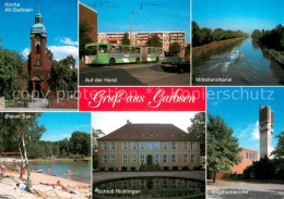 73673684 Garbsen Kirche Auf Der Horst Mittellandkanal Blauer See Schloss Ricklin - Other & Unclassified