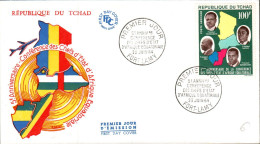 TCHAD FDC 1964 CONFERENCE DES CHEFS D'ETAT - Ciad (1960-...)