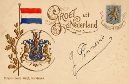 Louis Weijl ,Groet Uit, Poststempel 1900 - Andere & Zonder Classificatie