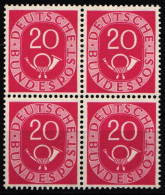 BRD Bund 130 Postfrisch 4er Block #NG065 - Other & Unclassified