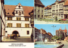 Mühlhausen In Thüringen Rathaus Karl Marx Platz Wilelm Pieck Platz Brunn - Mühlhausen