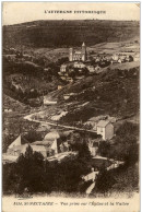 St. Nectaire - Vue Prise Sur L Eglise - Saint Nectaire