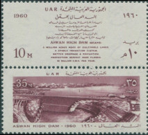 Egypt 1960 SG630-631 Laying Of Aswan High Dam Foundation Stone Set MNH - Altri & Non Classificati