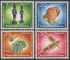 Papua New Guinea 1976 SG301-304 Bougainville Artifacts Set MNH - Papouasie-Nouvelle-Guinée