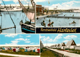 73673658 Harlesiel Hafen Schwimmbad Campingplatz Bungalows Harlesiel - Wittmund