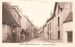 SAINT CHRISTOPHE  - Rue Du Val Joyeux - Ed. Perrin Menier - VENTE DIRECTE X - Sonstige & Ohne Zuordnung