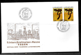 H379 - LETTRE DE LUXEMBOURG DU 10/05/92 - Briefe U. Dokumente