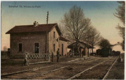 St. Hilaire Le Petit - La Gare - Feldpost - Autres & Non Classés