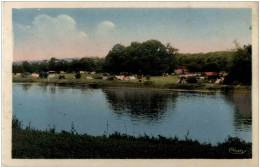 Samois - La Seine Et Le Camp Barbeau - Samois