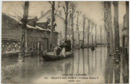 Nogent Sur Marne - L Avenue Charles V Janvier 1910 - Nogent Sur Marne