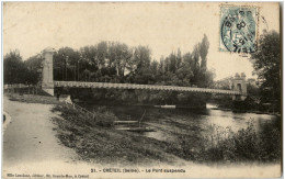 Creteil - Le Pont Suspendu - Creteil