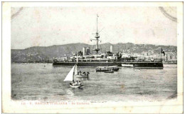 Marina Italiana - Re Umberto - Piroscafi