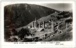 Delphes - Le Temple D Apollon - Griechenland