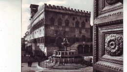 Perugia - Palazzo Comunale E Fontana Maggiore - Non Viaggiata - Perugia