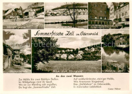 73673544 Zell Odenwald Haeusels Muehle Winterlandschaft Erholungsheim Momartstra - Bad König