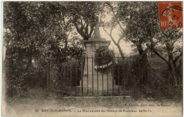 Bry Sur Marne - Le Monument Comte De Podenas - Bry Sur Marne