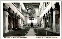 Salonica - Interior Of St. Demetrius - Griekenland