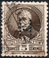 Madrid - Perforado - Edi O 663 - "H" (Librería) - Used Stamps