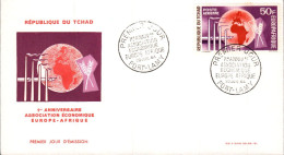 TCHAD FDC 1964 EUROPAFRIQUE - Chad (1960-...)